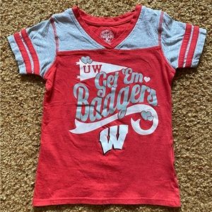 UW Madison Get ‘em Badgers Tee Shirt. XS